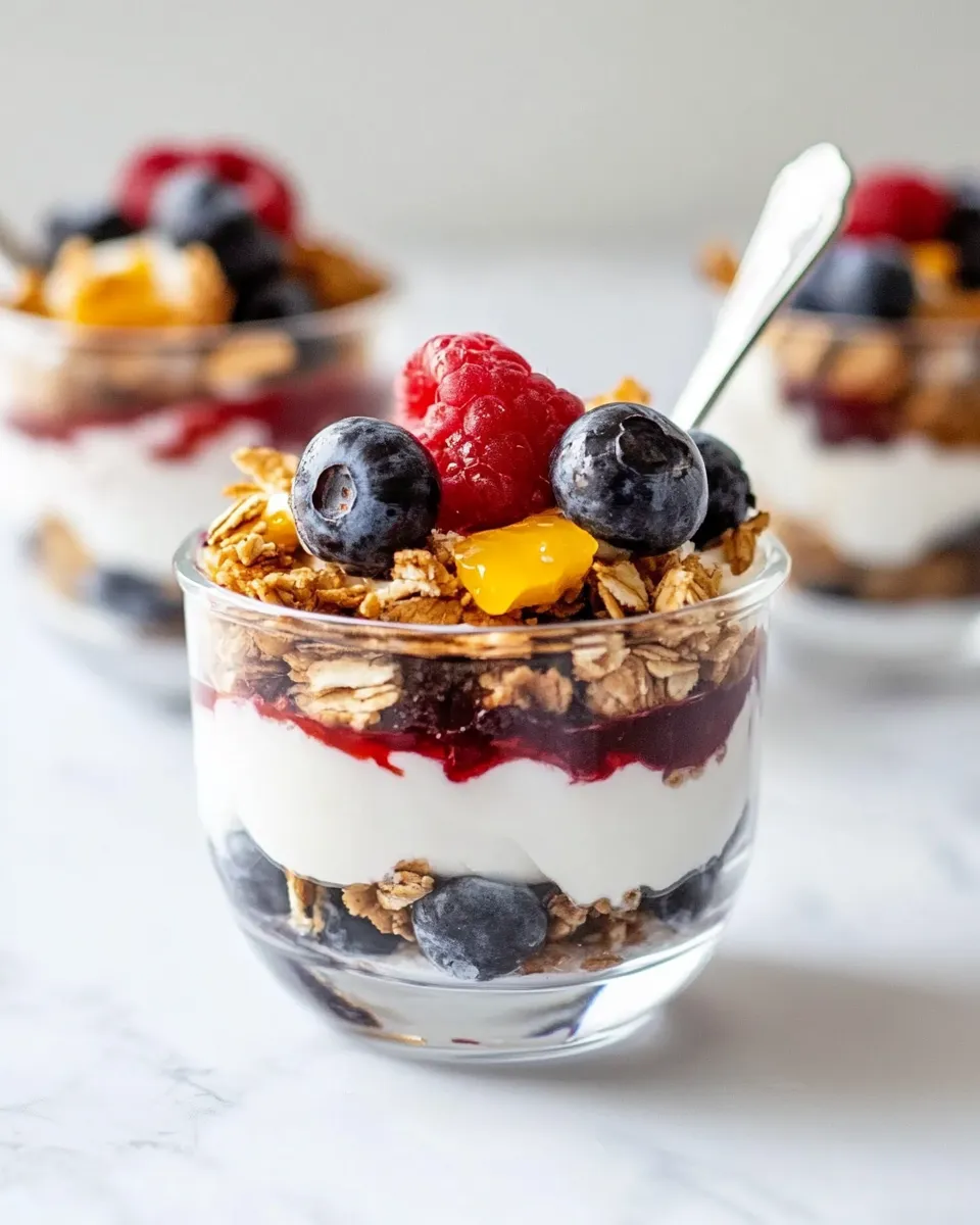 Easy Mix-and-Match Yogurt Parfaits photo