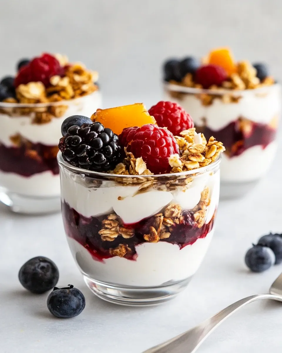 Delicious Mix-and-Match Yogurt Parfaits image