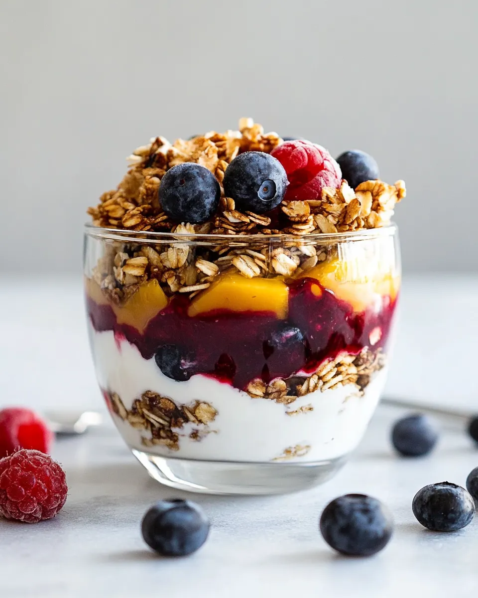 Classic Mix-and-Match Yogurt Parfaits shot
