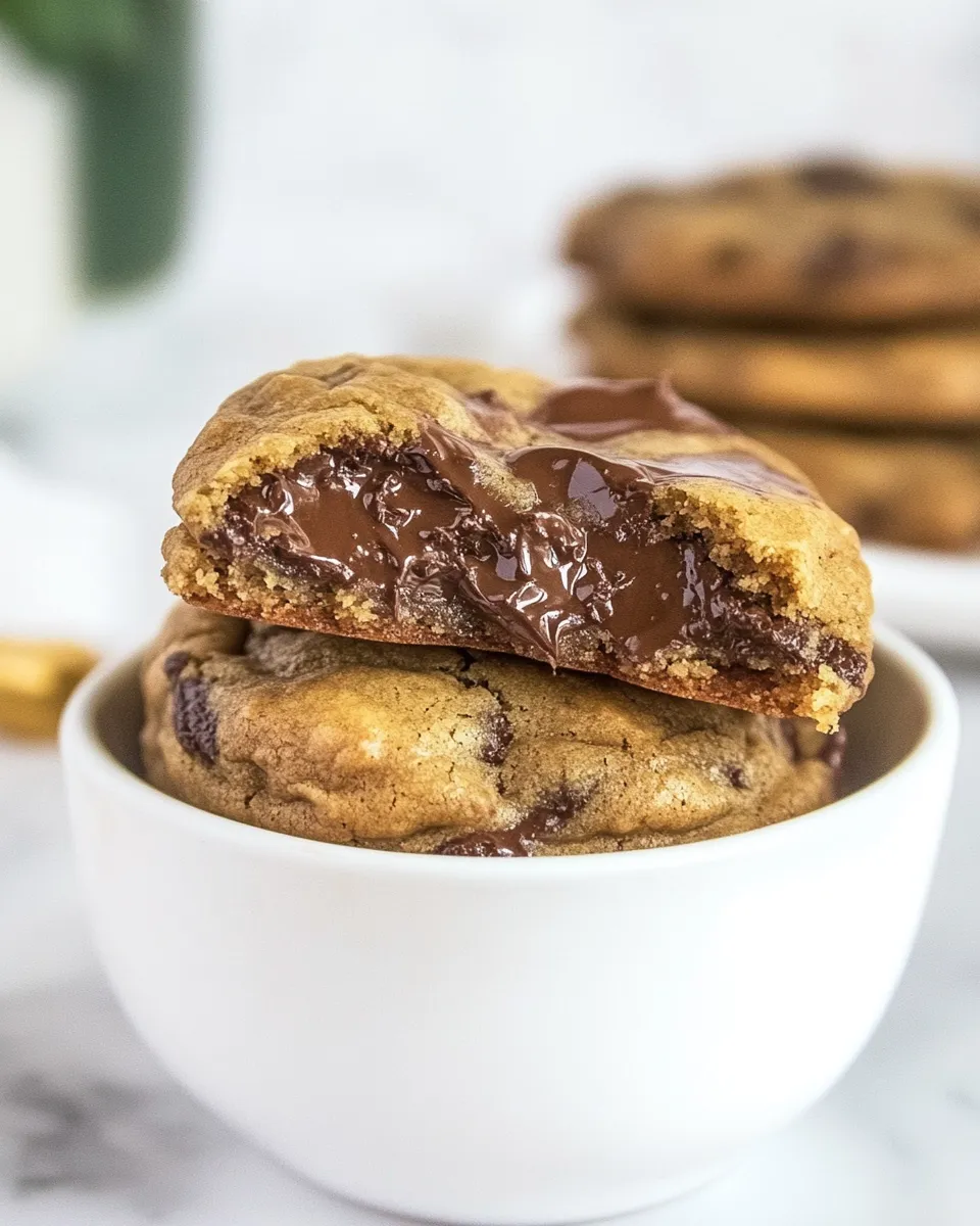 Easy Moist and Gooey Cappuccino chocolate Chip Cookies recipe photo