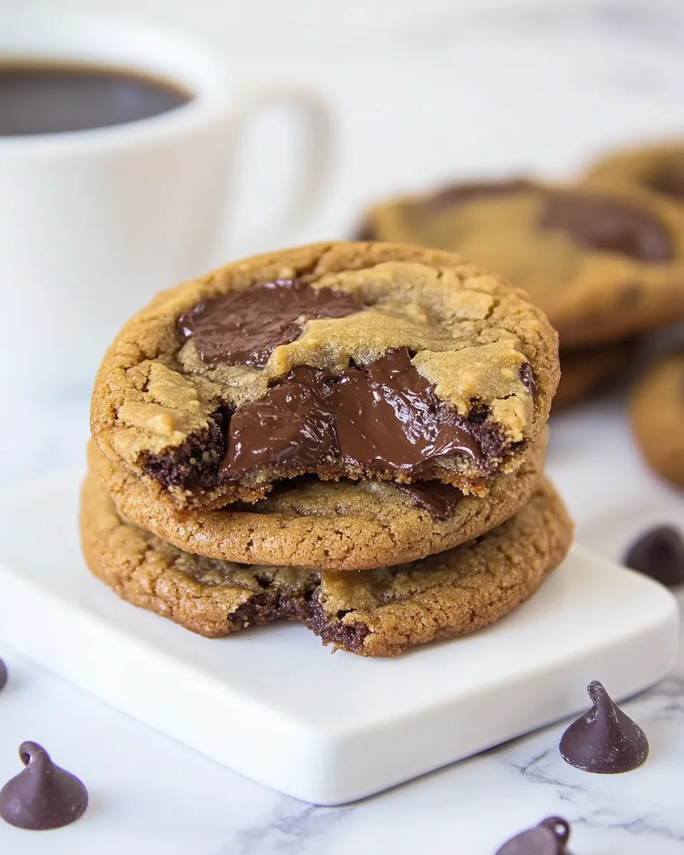 Classic Moist and Gooey Cappuccino chocolate Chip Cookies dish photo