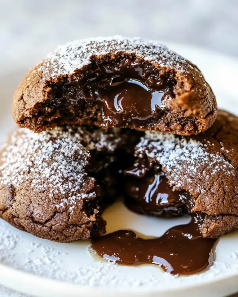 Homemade Molten Lava Cookies photo