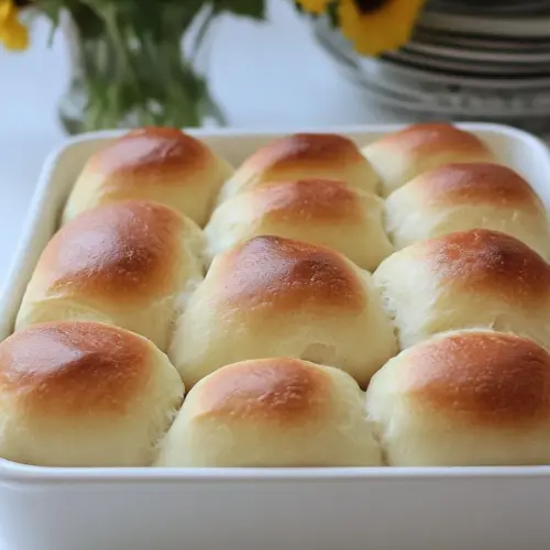 Homemade Moms Potato Rolls photo