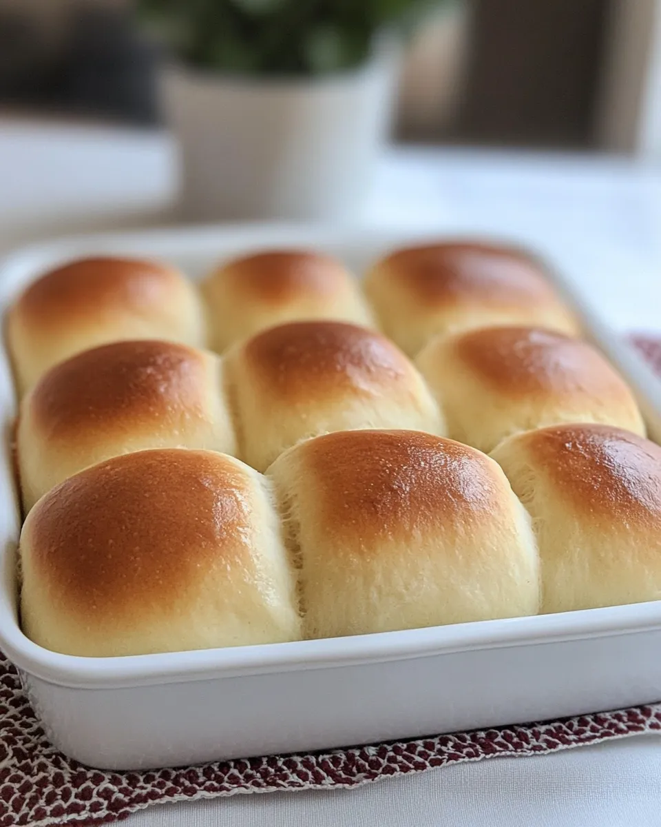 Easy Moms Potato Rolls recipe photo