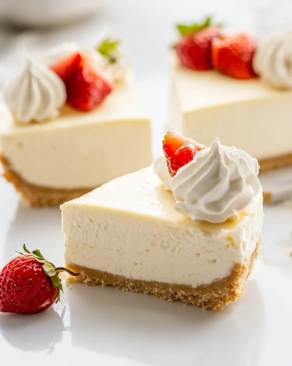 Easy No-Bake Cheesecake photo