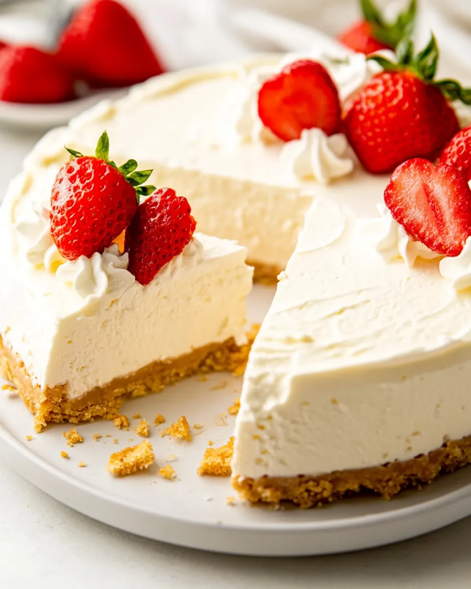 Delicious No-Bake Cheesecake image