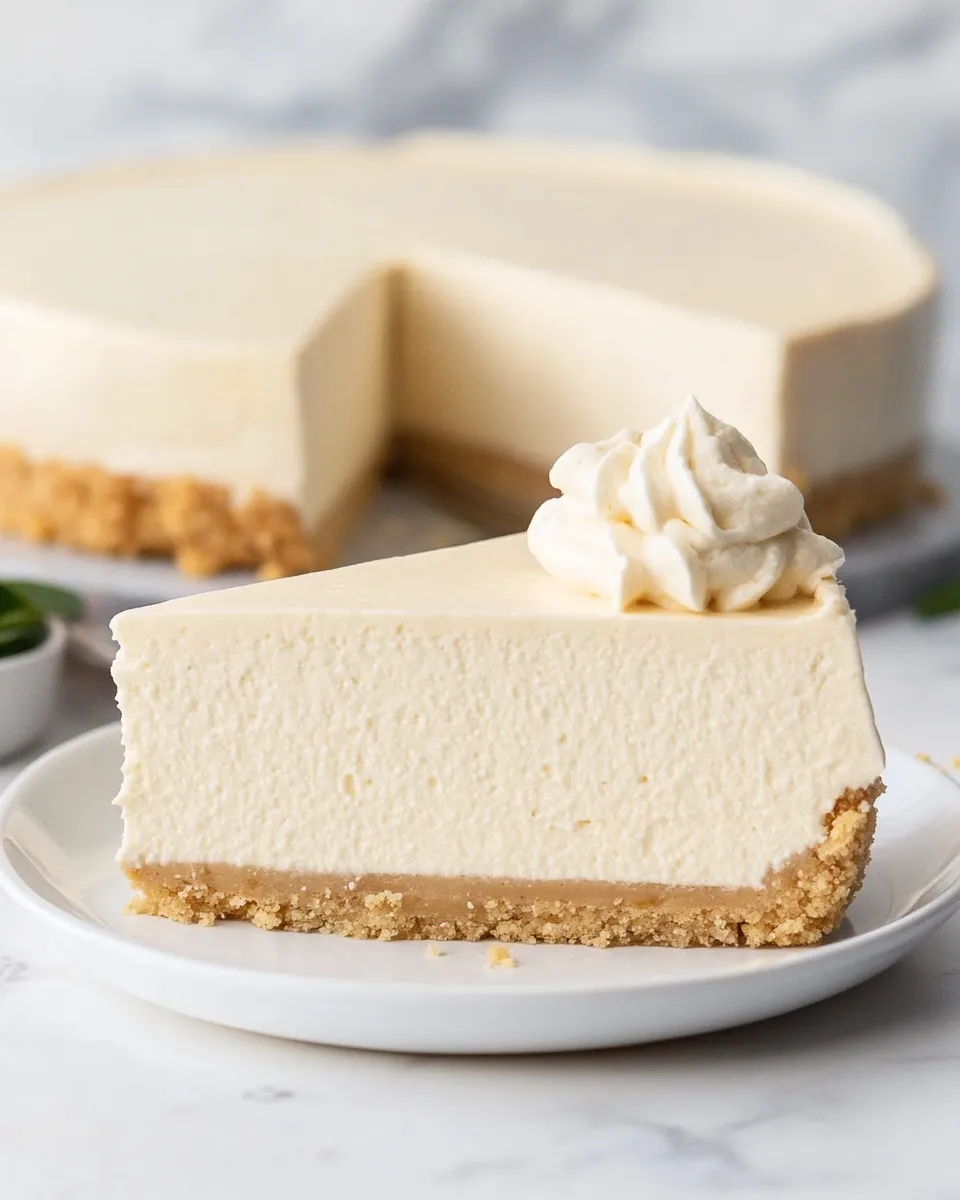 Delicious No Bake Keto Cheesecake image