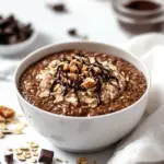Homemade Nutella Oatmeal photo