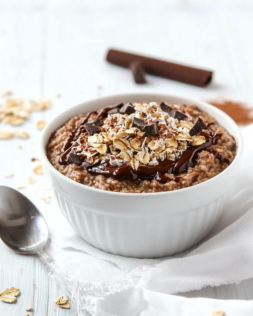 Classic Nutella Oatmeal image