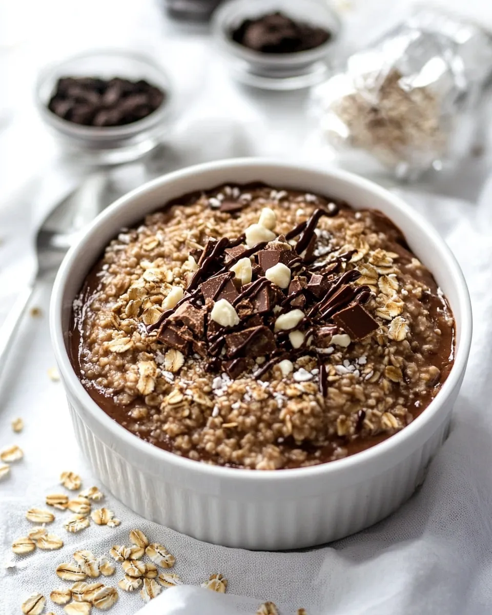 Delicious Nutella Oatmeal shot