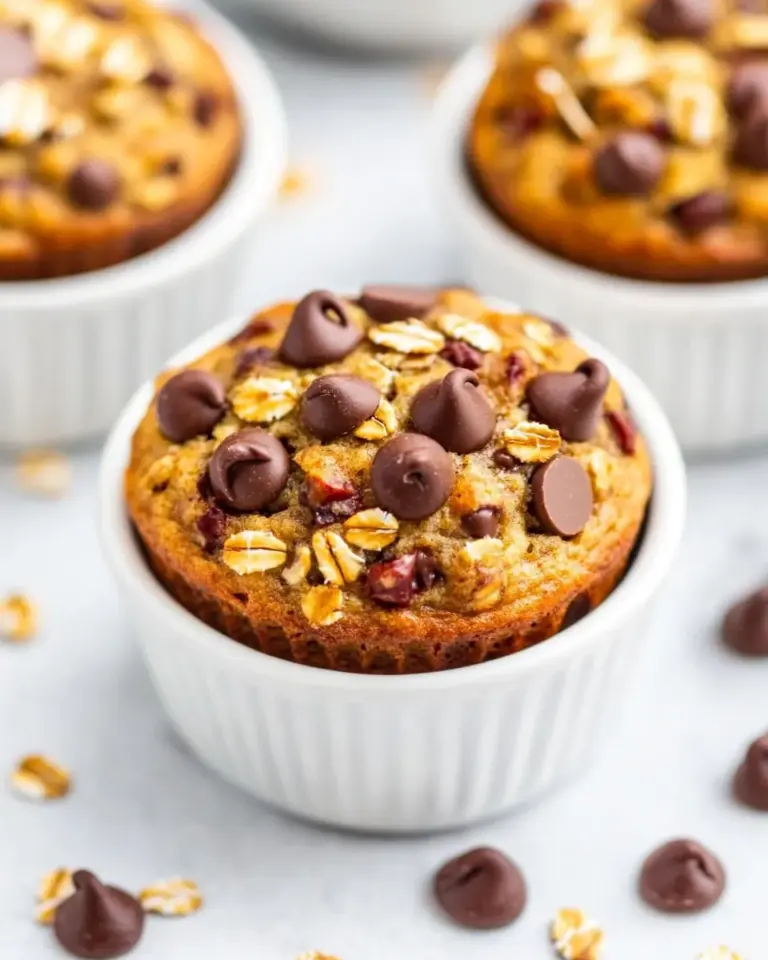 Homemade Oatmeal and Chocolate Chip Trail Mix Vegan Muffins photo