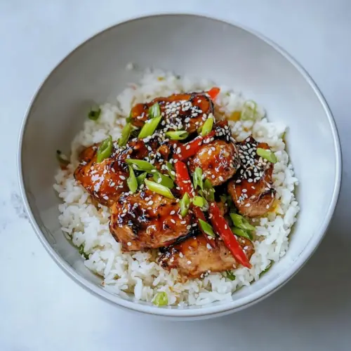 Ultimate One Pan Sesame Chicken. food shot