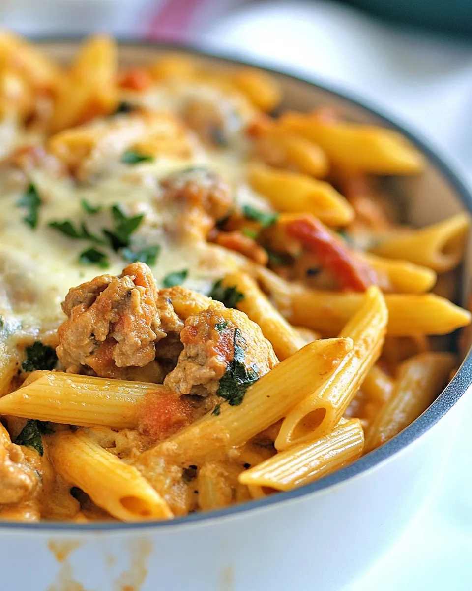 Delicious One Pot Penne Pasta Recipe image
