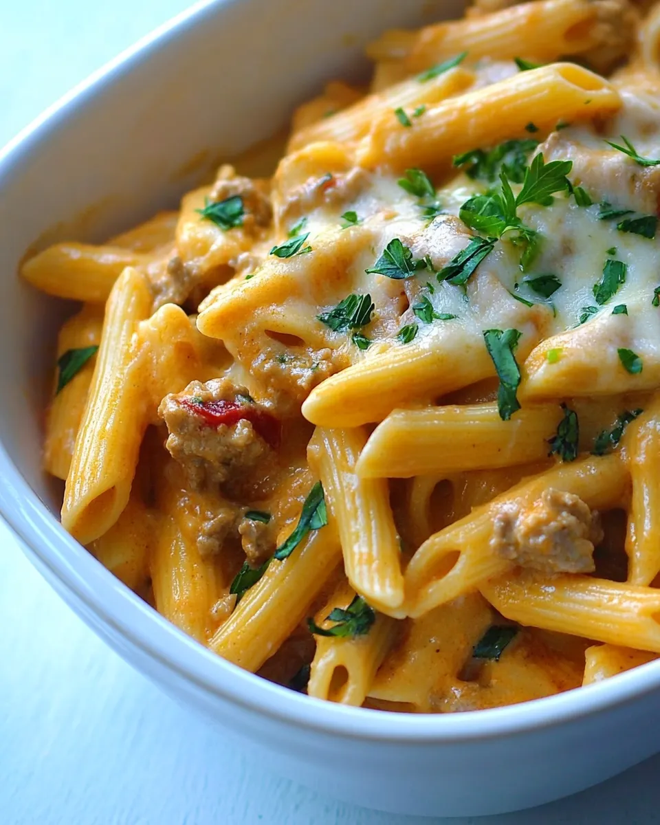 Classic One Pot Penne Pasta Recipe dish photo