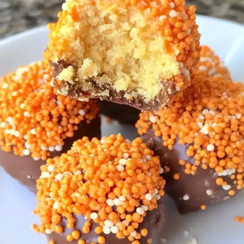 Homemade Orange Cake Truffles photo
