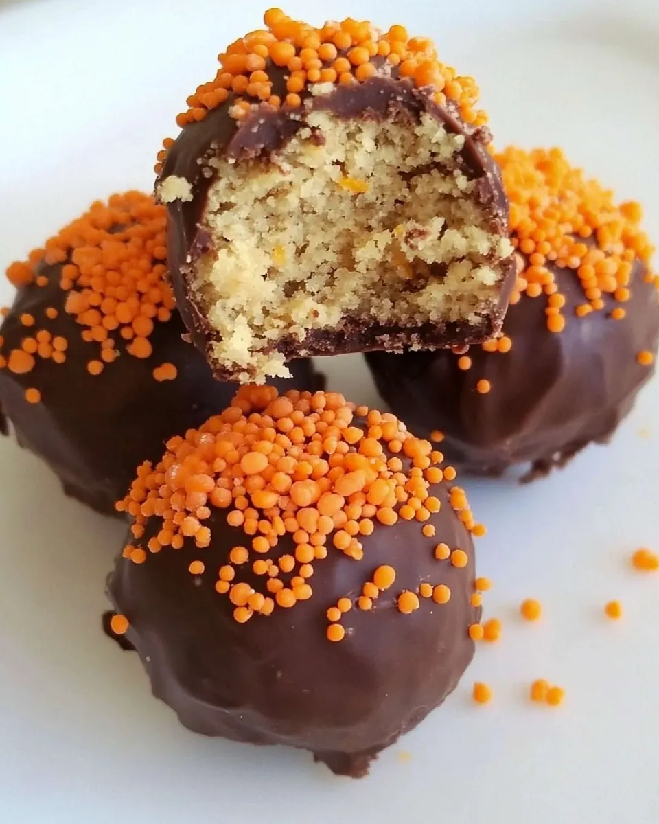 Classic Orange Cake Truffles image