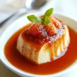 Homemade Orange Creme Caramel photo