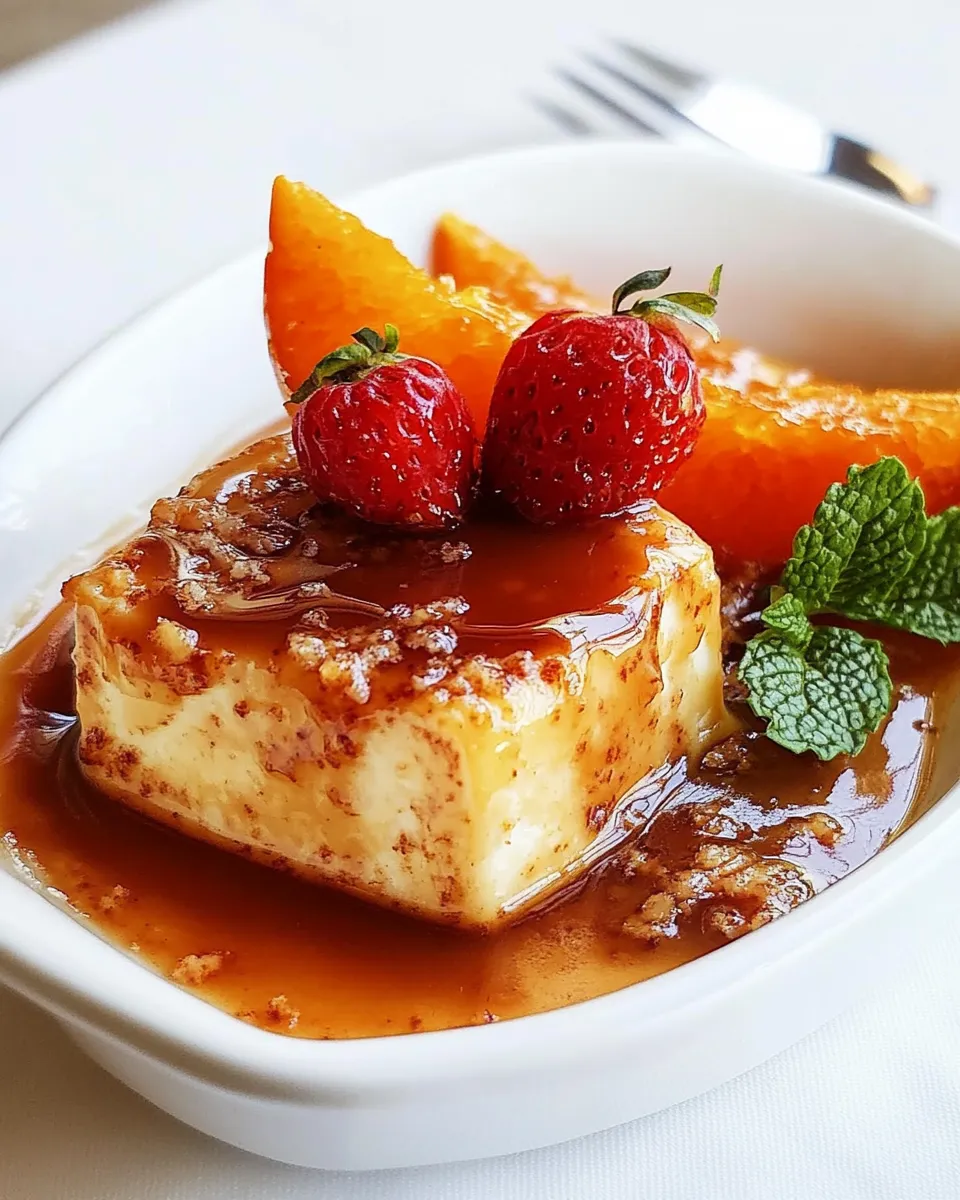 Easy Orange Creme Caramel recipe photo
