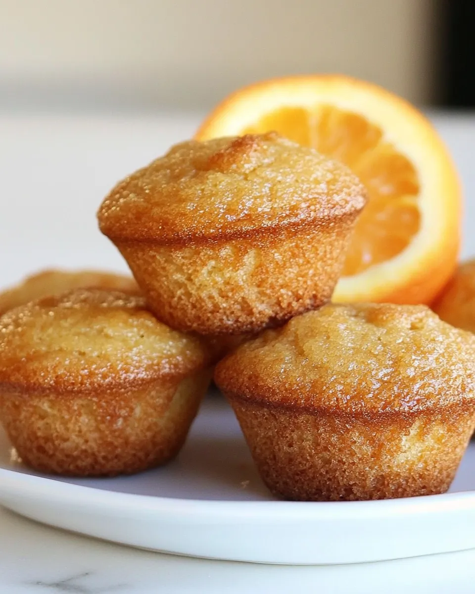 Classic Orange Mini Muffins image