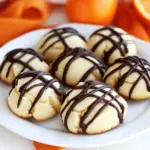 Homemade Orange Ricotta Cookies with Dark Chocolate photo