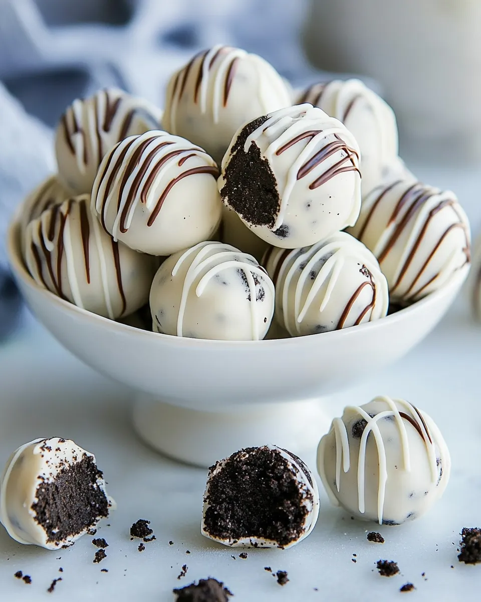 Classic Oreo Balls Oreo Truffles image