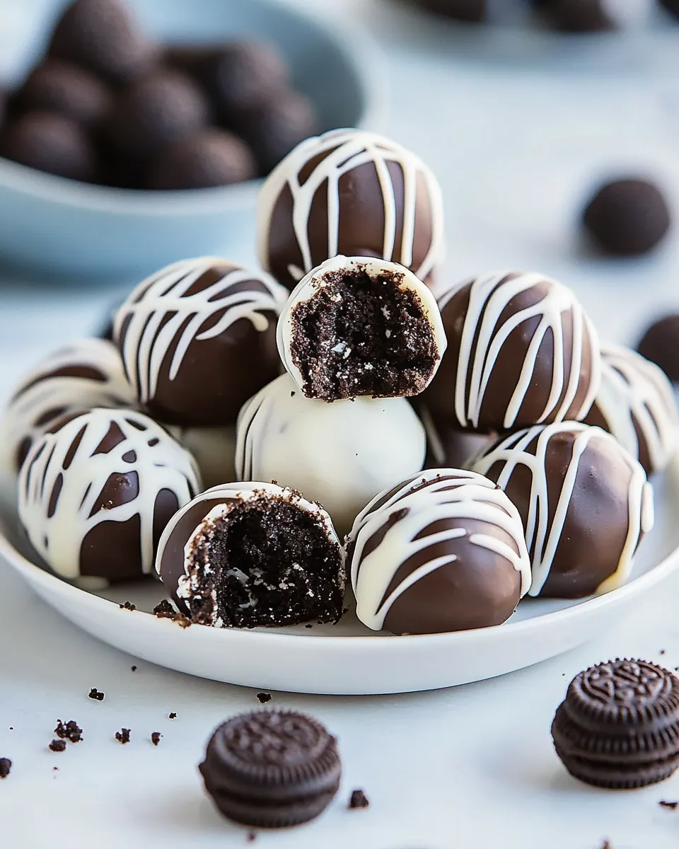Delicious Oreo Balls Oreo Truffles shot