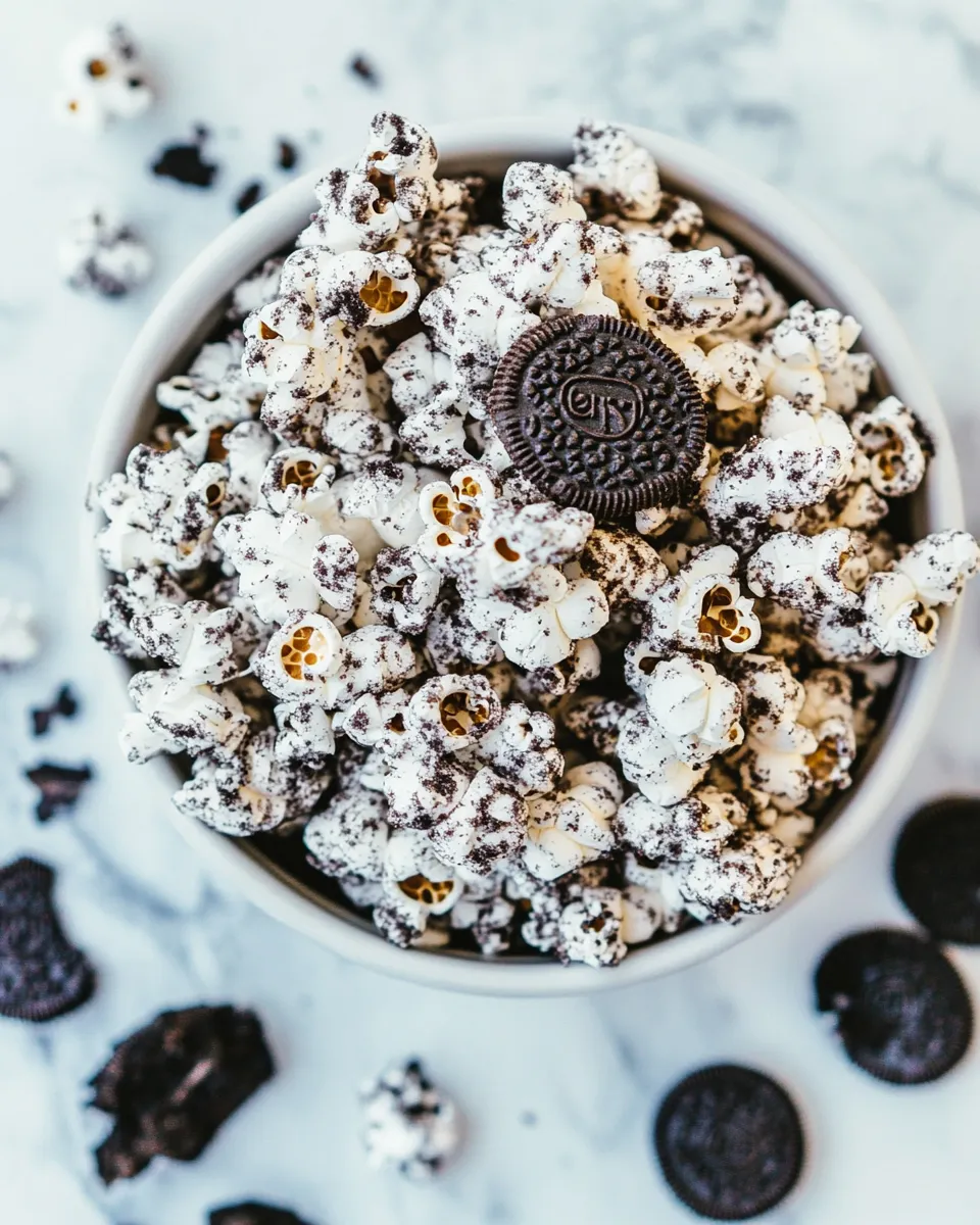 Delicious Oreo Popcorn image