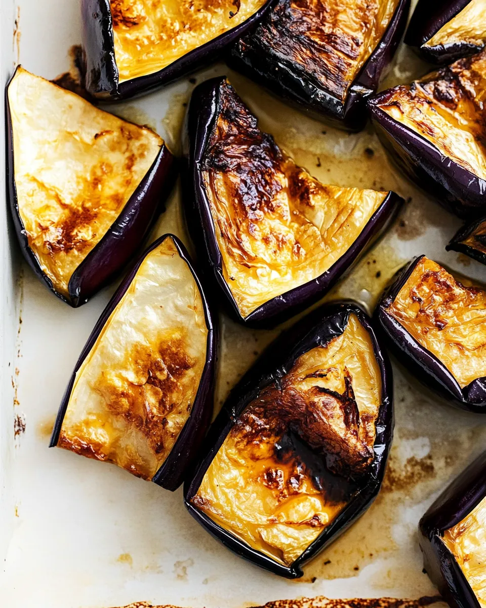 Homemade Oven Roasted Eggplant photo