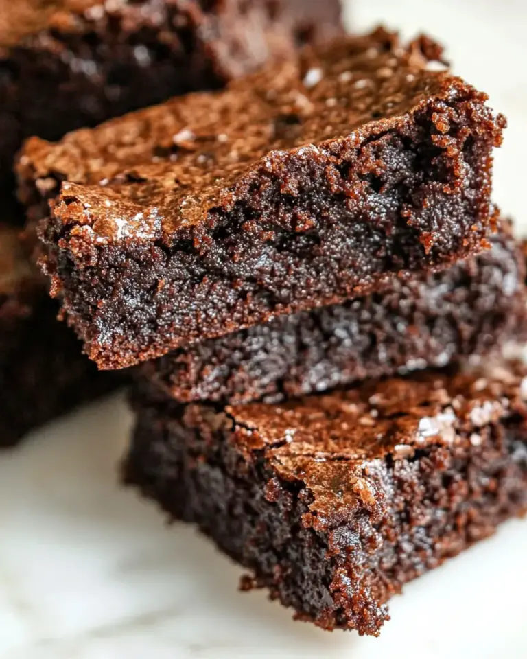 Homemade Paleo Fudge Brownies photo