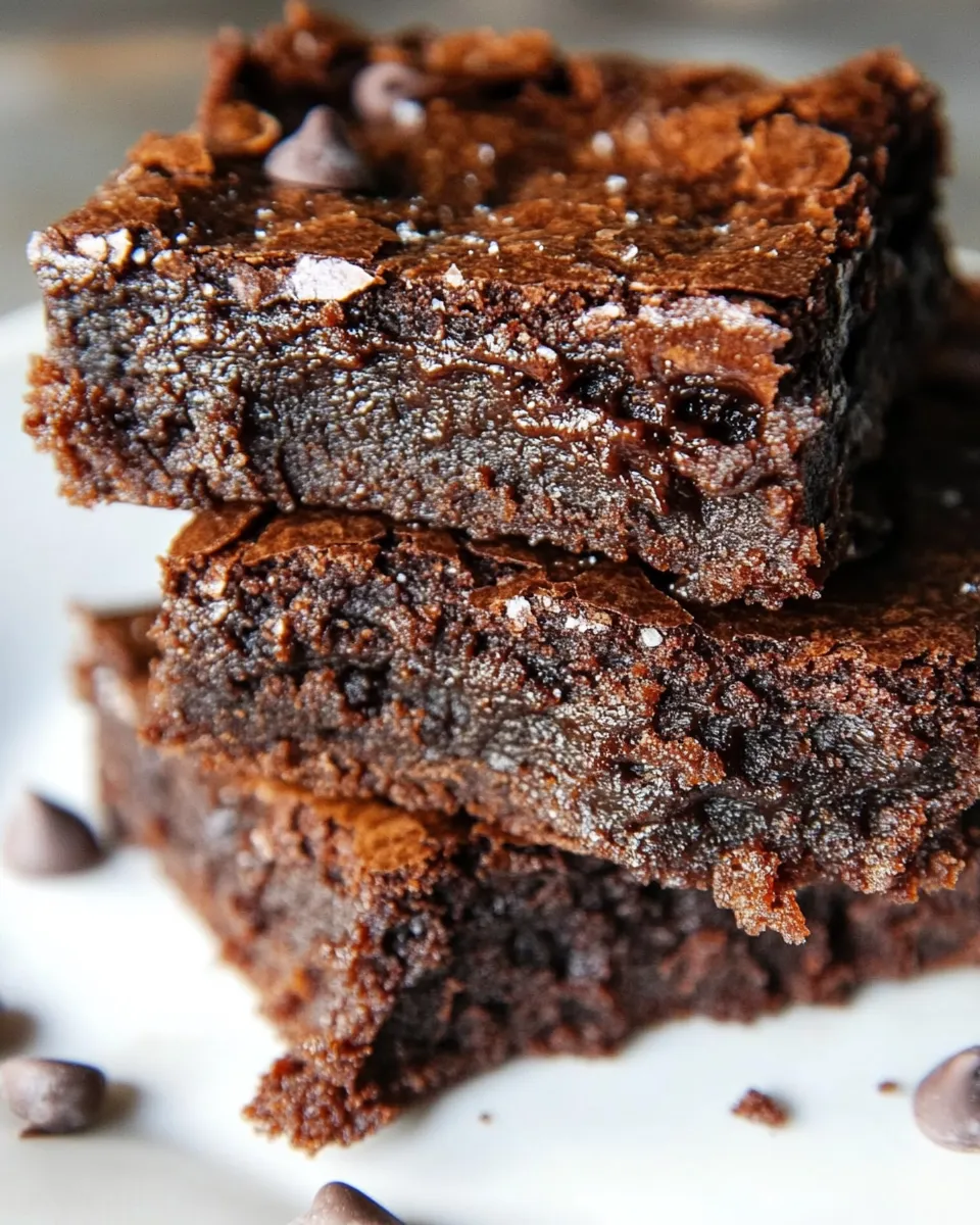 Easy Paleo Fudge Brownies recipe photo