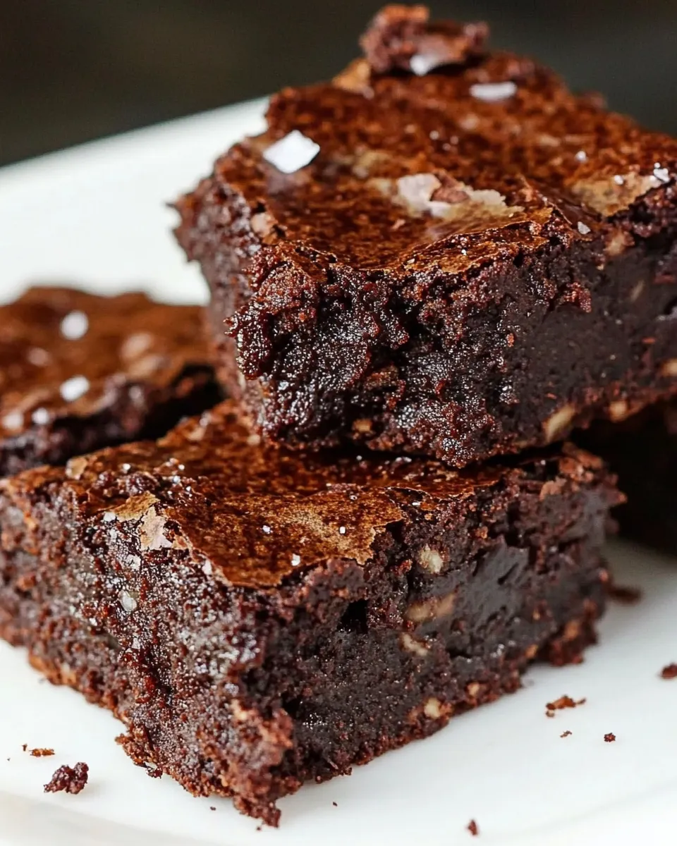 Delicious Paleo Fudge Brownies shot