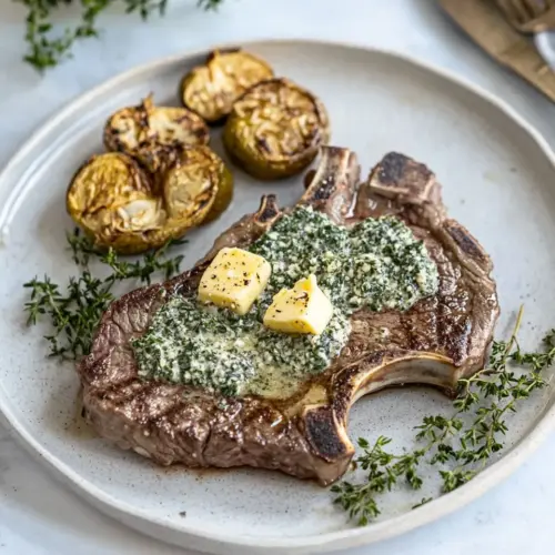 Homemade Pan-Seared Butter Basted Steak Recipe photo