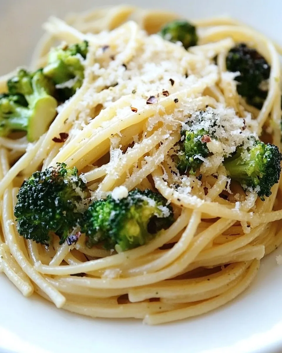 Classic Pasta with Roasted Broccoli, Garlic and Oil image