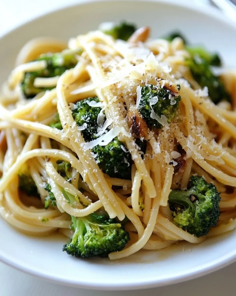Easy Pasta with Roasted Broccoli, Garlic and Oil recipe photo