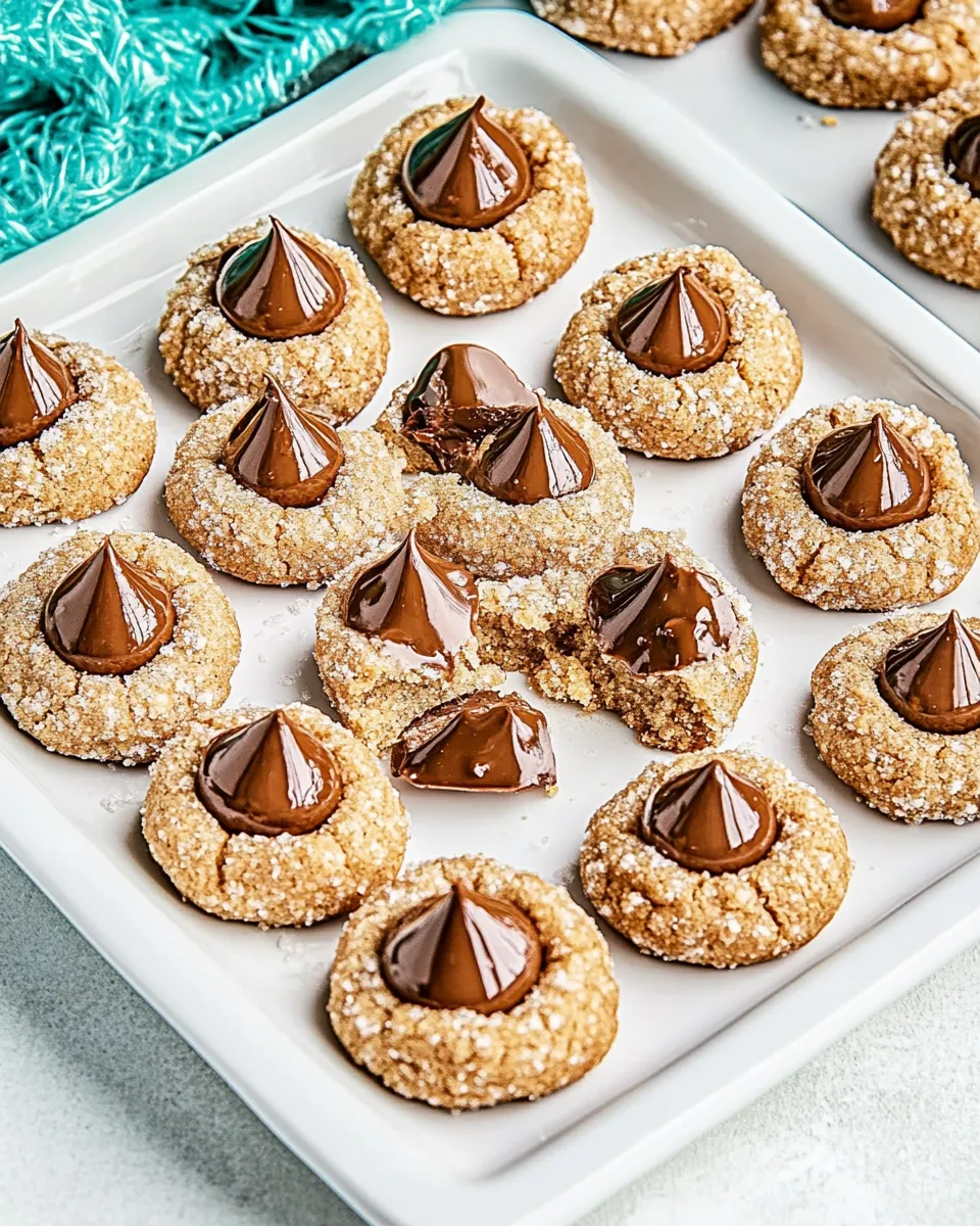 Homemade Peanut Butter Blossoms Recipe photo