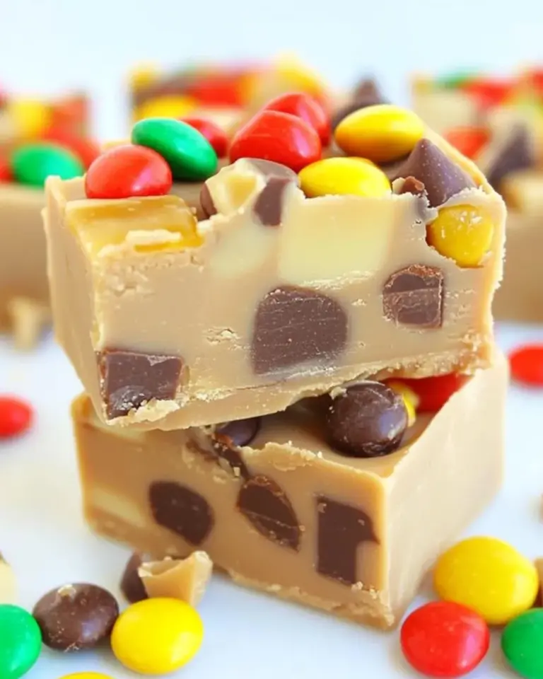 Homemade Peanut Butter Candy Bar Fudge photo