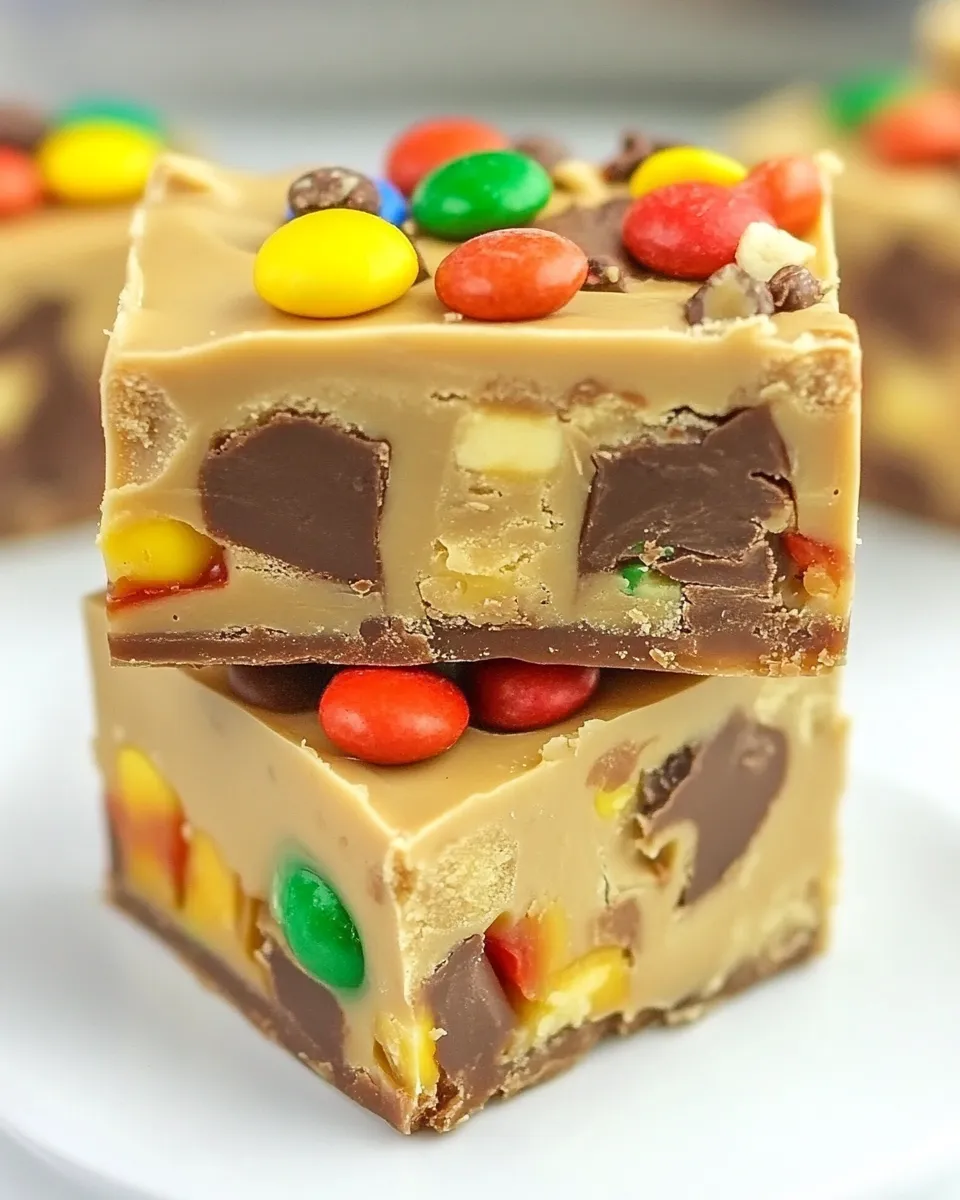 Delicious Peanut Butter Candy Bar Fudge shot
