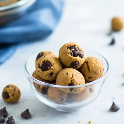 Homemade Peanut Butter Cookie Dough Bites photo