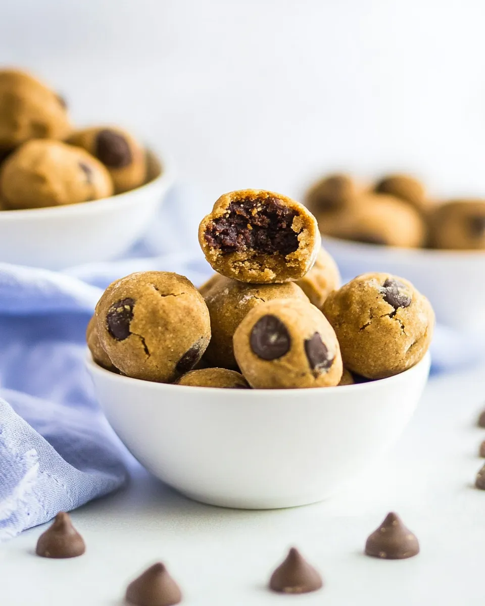 Classic Peanut Butter Cookie Dough Bites dish photo