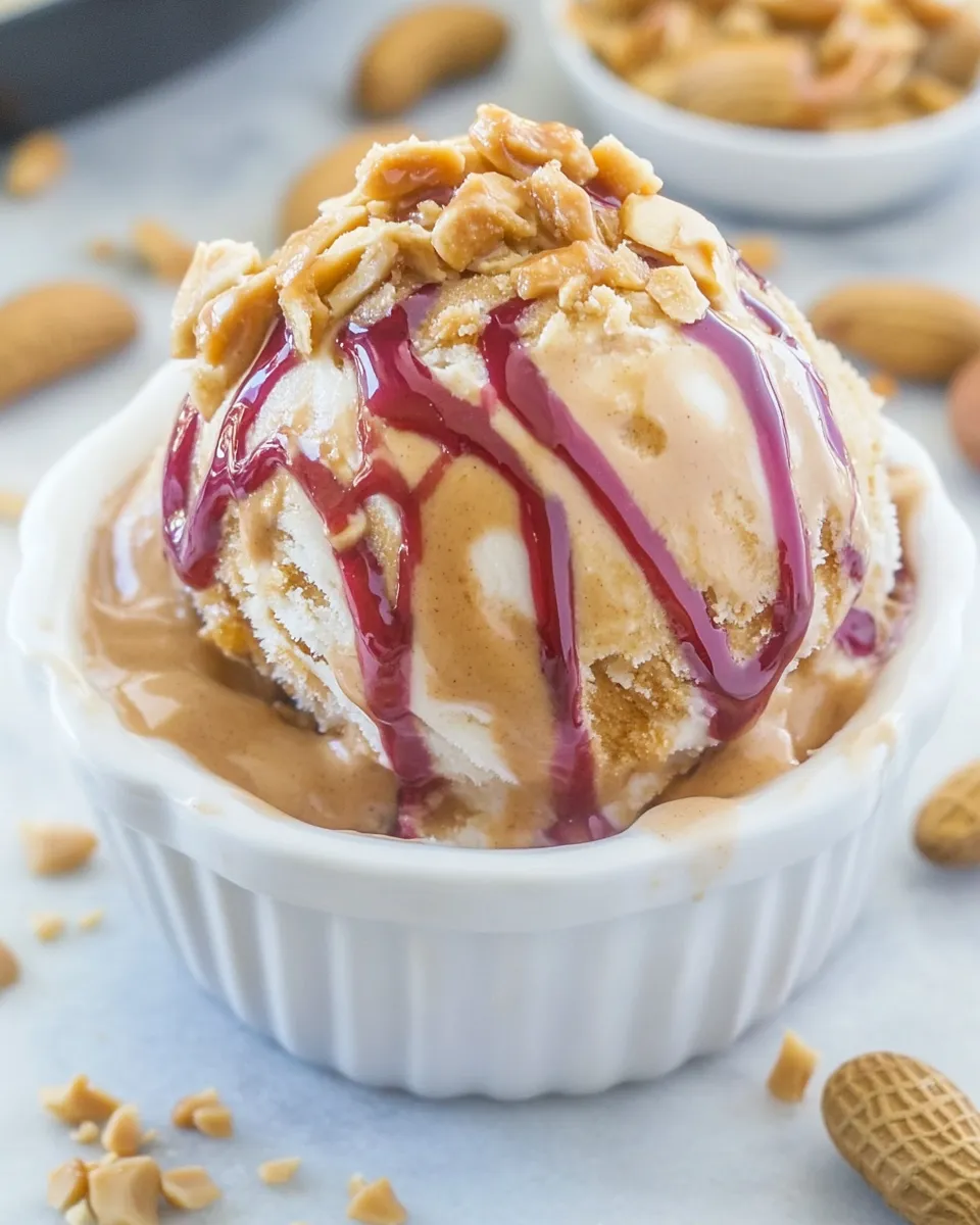 Classic Peanut Butter Ice Cream Topping image