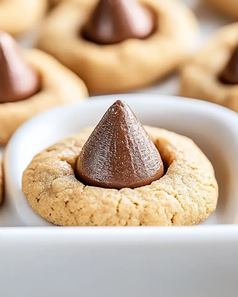 Homemade Peanut Butter Kiss Cookies photo