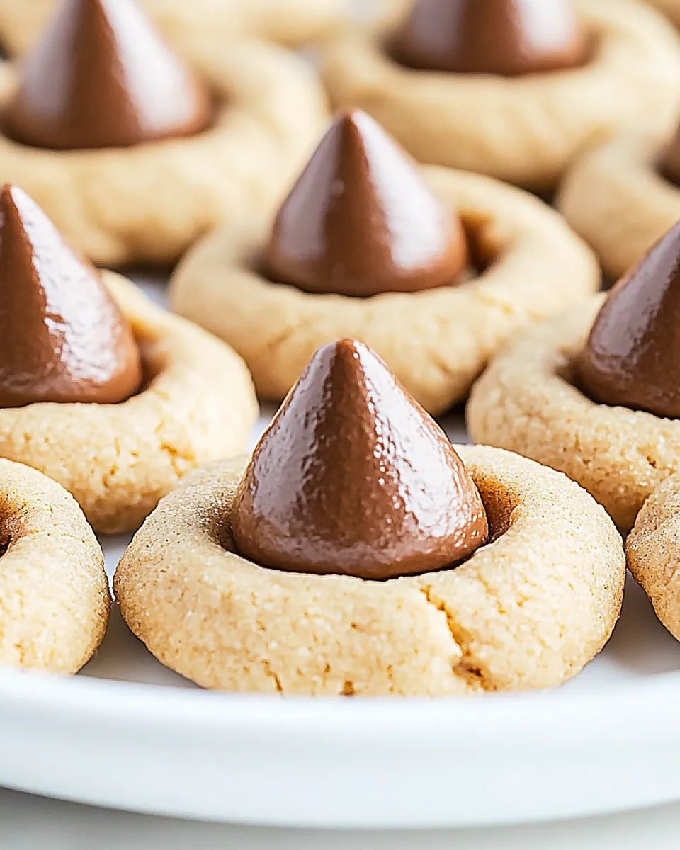 Classic Peanut Butter Kiss Cookies image