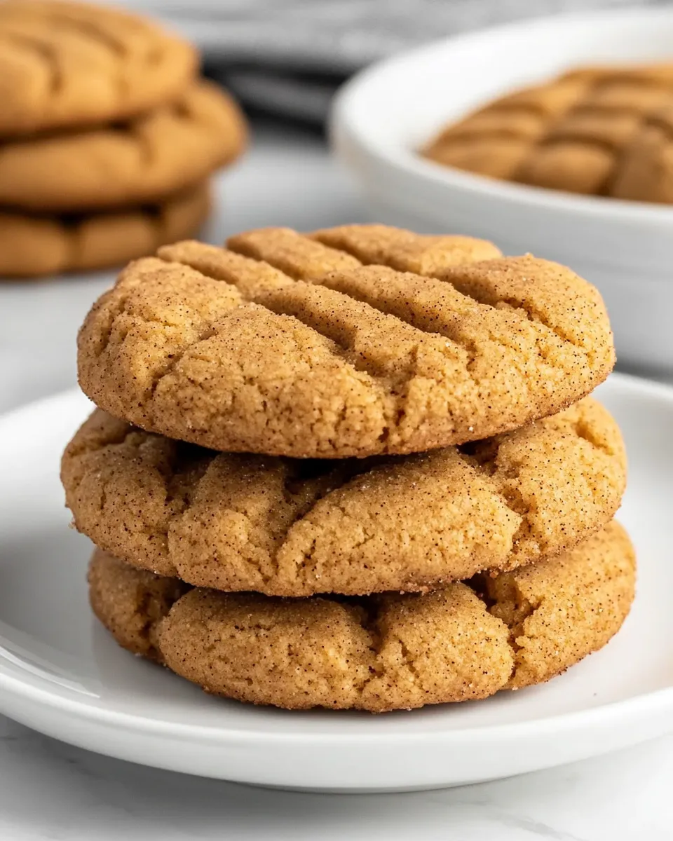 Classic Peanut Butter Snickerdoodles image