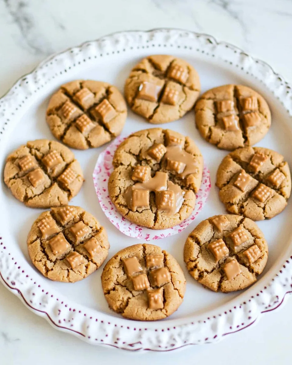 Delicious Peanut Cluster Peanut Butter Cookies shot