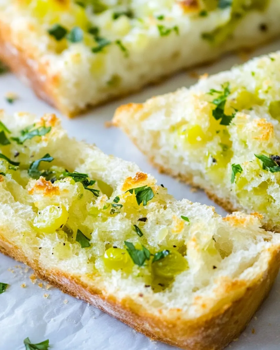 Delicious Pepperoncini Garlic Bread image