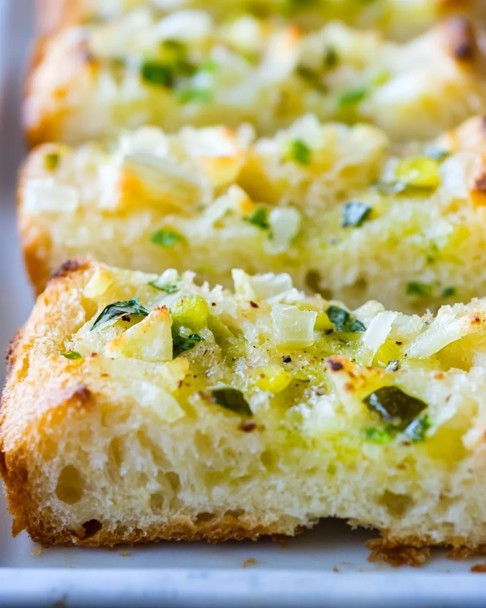 Homemade Pepperoncini Garlic Bread recipe photo