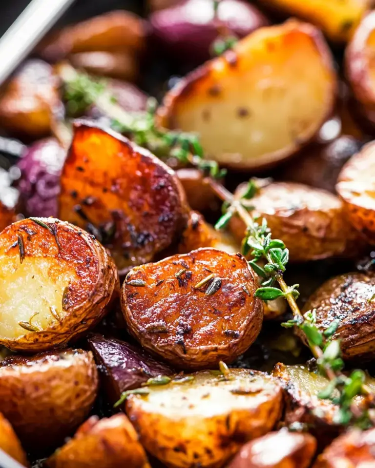 Easy Perfect Thyme Skillet Potatoes photo