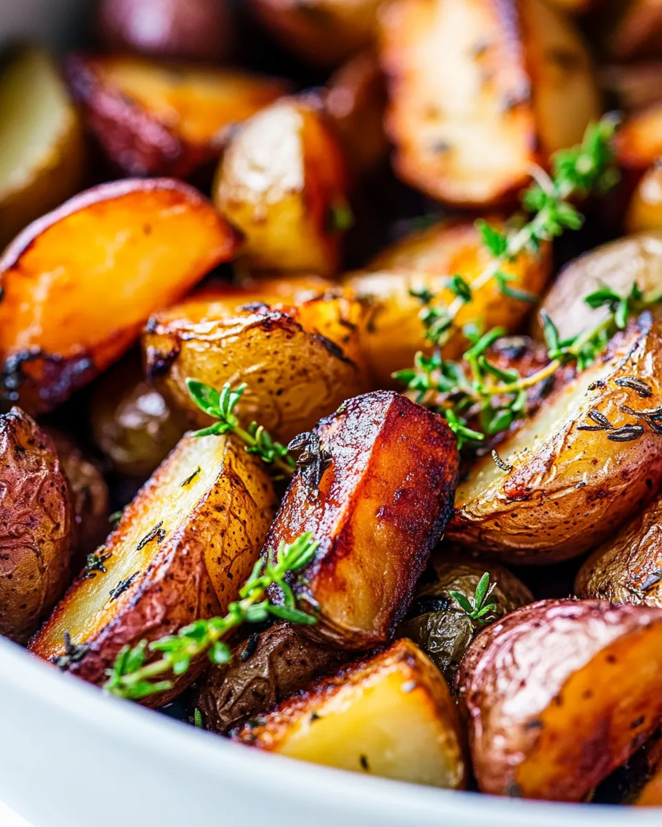 Delicious Perfect Thyme Skillet Potatoes image