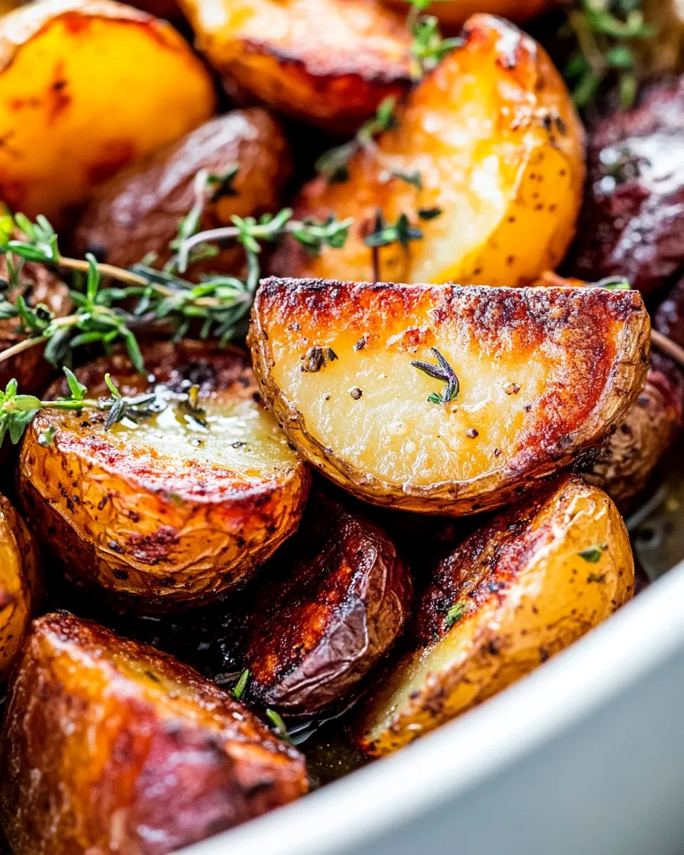 Quick Perfect Thyme Skillet Potatoes dish photo