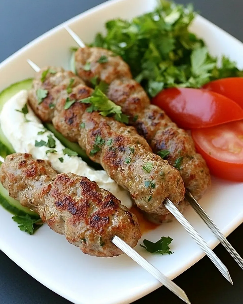 Easy Persian Turkey Kofta Kebabs recipe photo